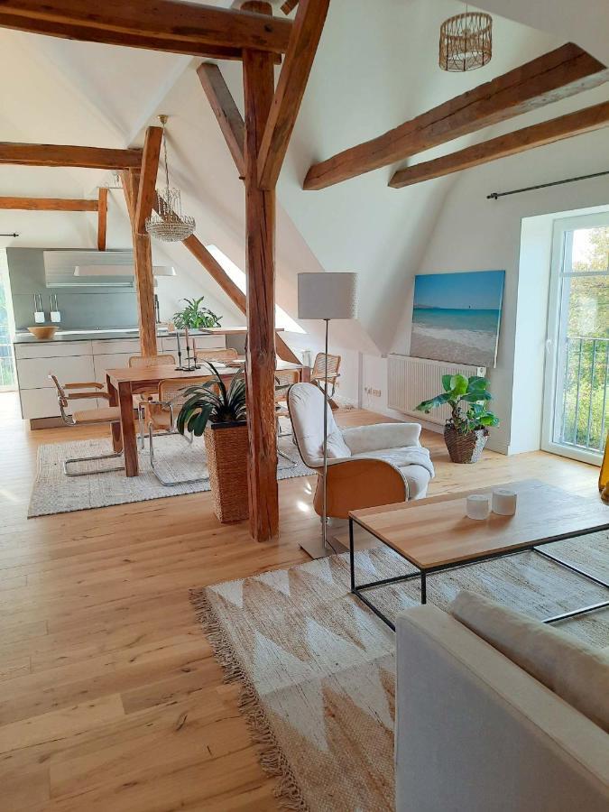 Luxurioeses Loft Mit Schoenem Blick 特雷姆斯比特尔 外观 照片