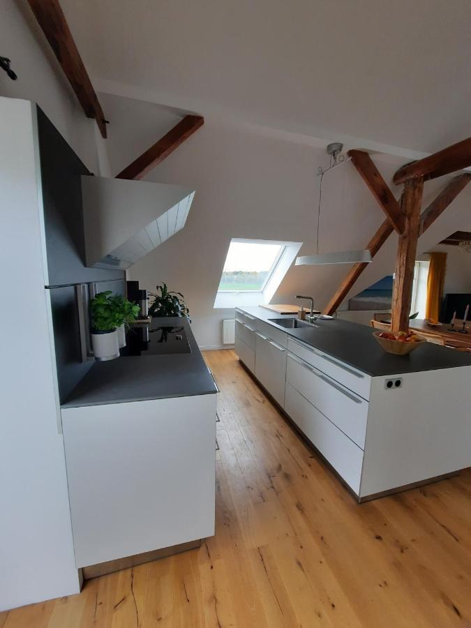 Luxurioeses Loft Mit Schoenem Blick 特雷姆斯比特尔 外观 照片
